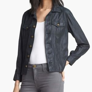 Current/Elliott The Mechanic Leather Jacket